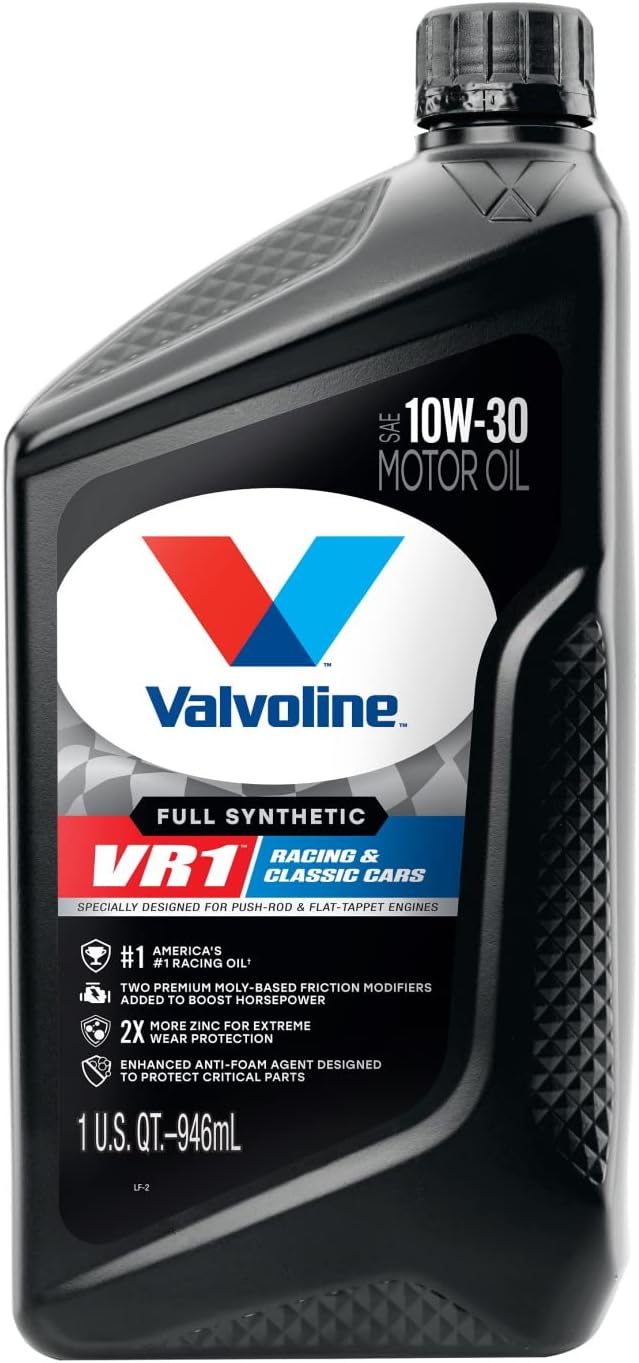 Valvoline VR1 Synthetic Racing Oil 679083 1 Quart - Case of 6