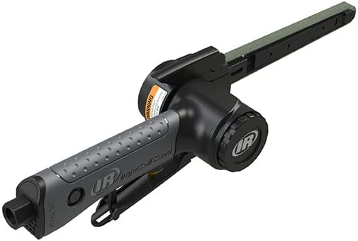 Ingersoll Rand 360-418 Air Belt Sander, 1/2"x18", 20,000 RPM, 4700 SFPM, 0.6 HP, Rear Exhaust