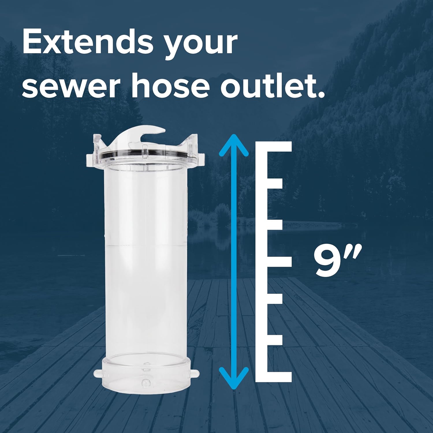Camco Sewer Hose Connector 39592