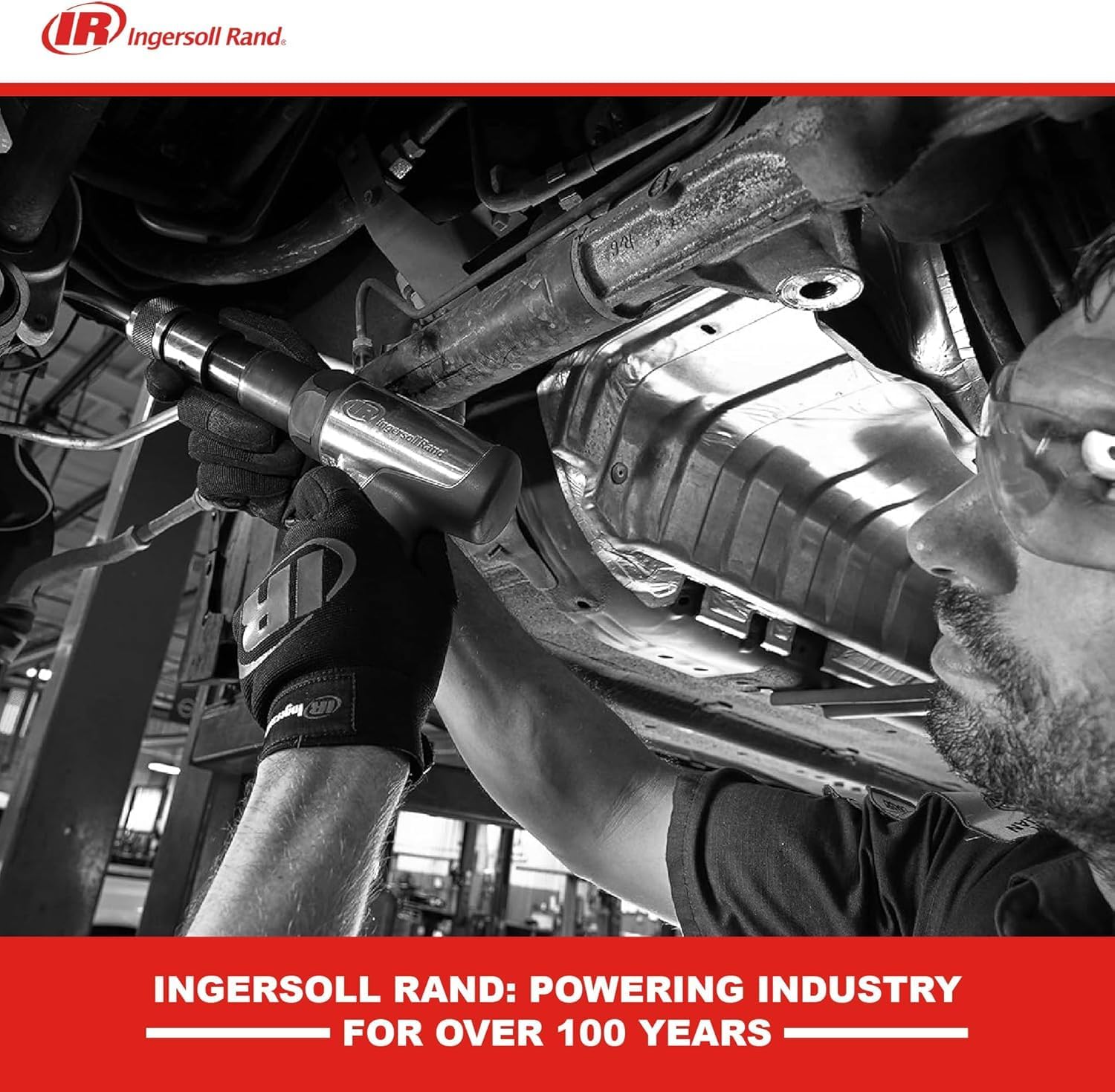 Ingersoll Rand 123MAXK Vibration Reduced Air Hammer 5-Piece Chisel Set, 3,530 BPM, 2-5/8" Stroke, Round Shank