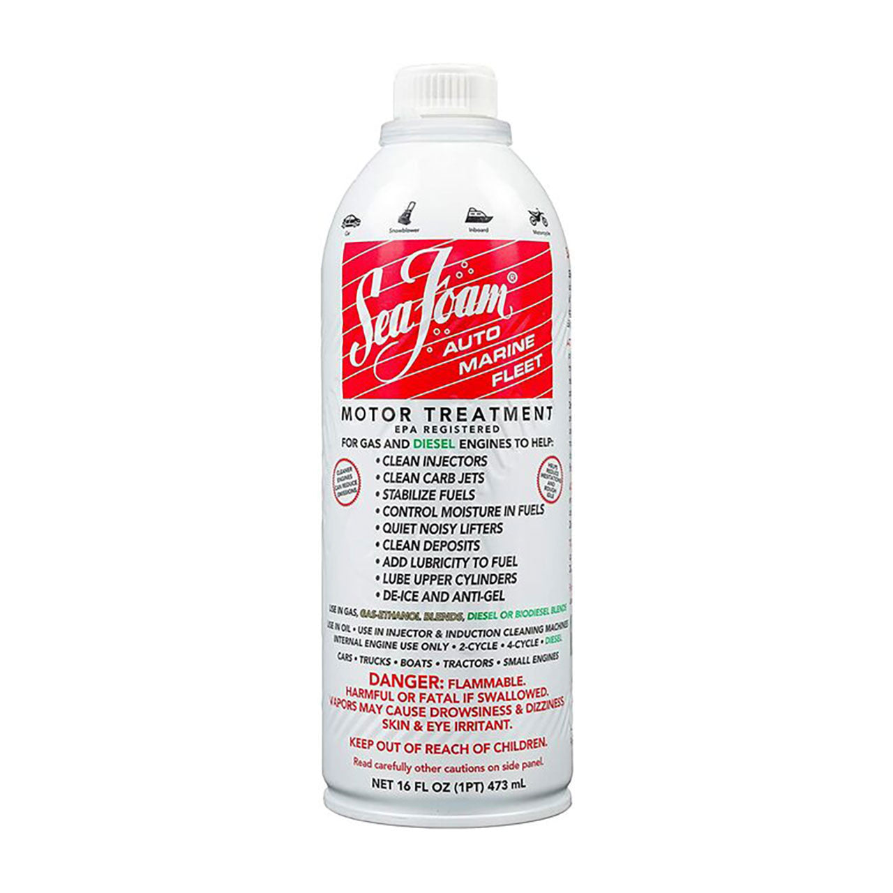 Sea Foam Additives SF16 Motor Treatment 16 Oz