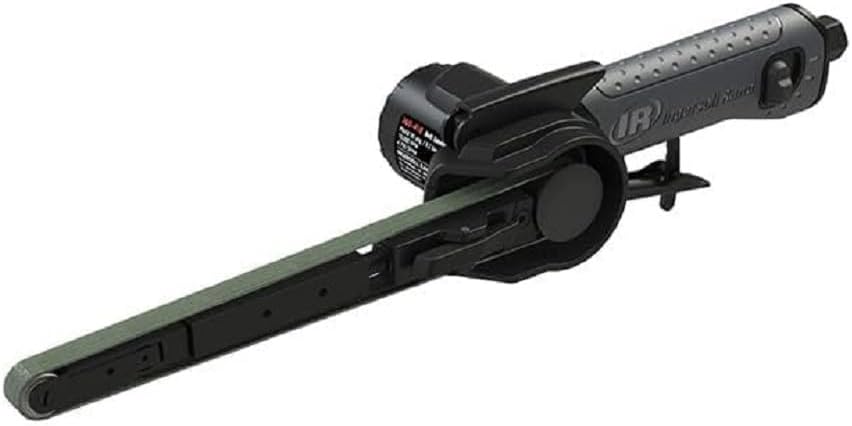 Ingersoll Rand 360-418 Air Belt Sander, 1/2"x18", 20,000 RPM, 4700 SFPM, 0.6 HP, Rear Exhaust