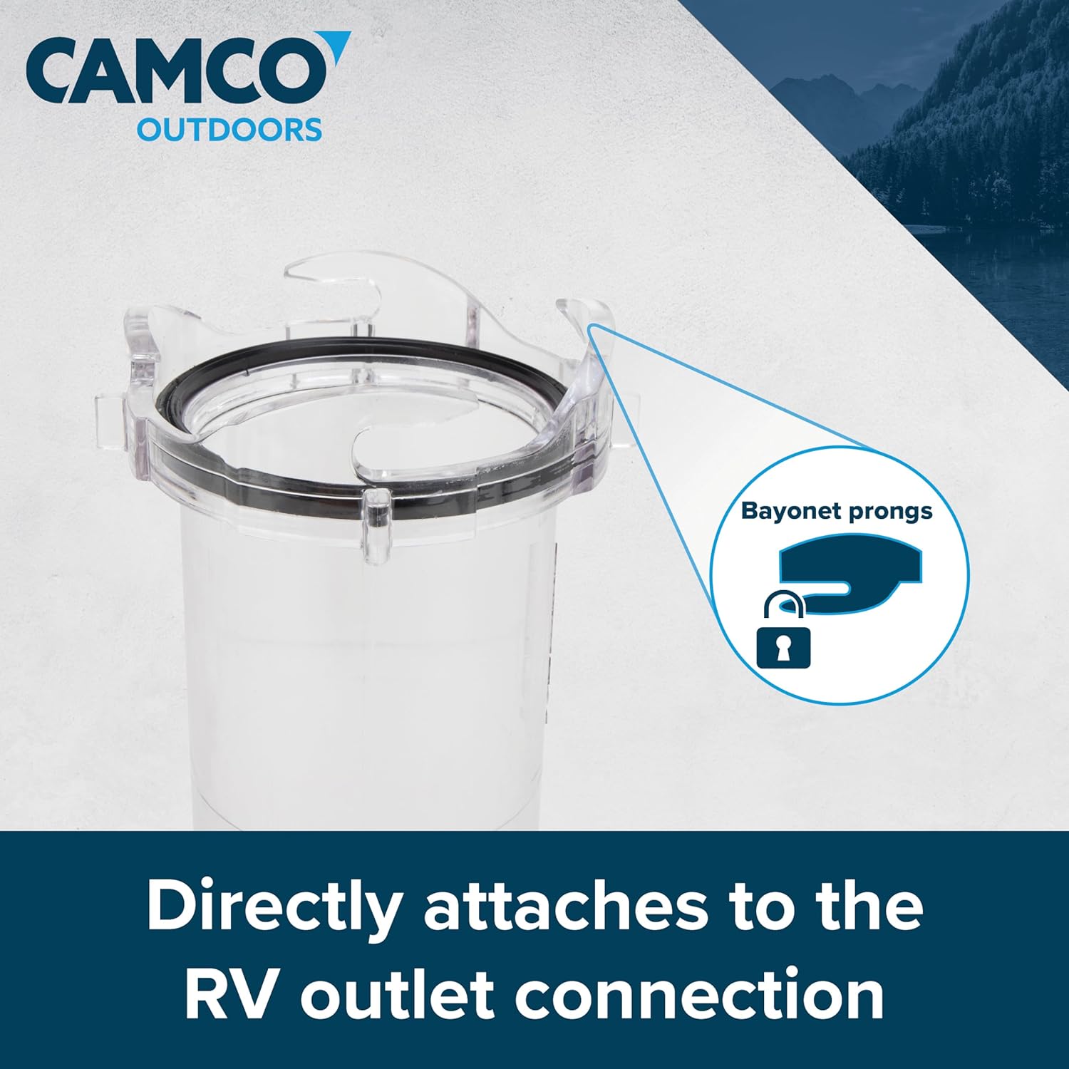 Camco Sewer Hose Connector 39592