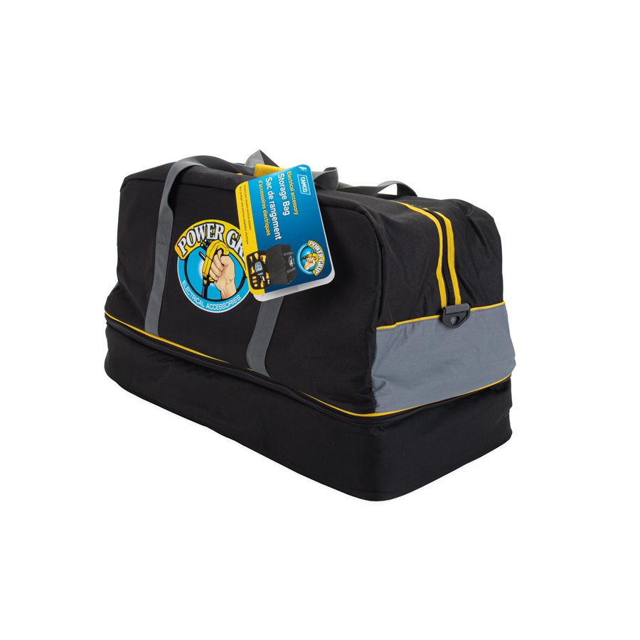 Camco 55014 POWERGRIP - DUFFLE BAG W/ADAPTER STORAGE COMPARTMENT