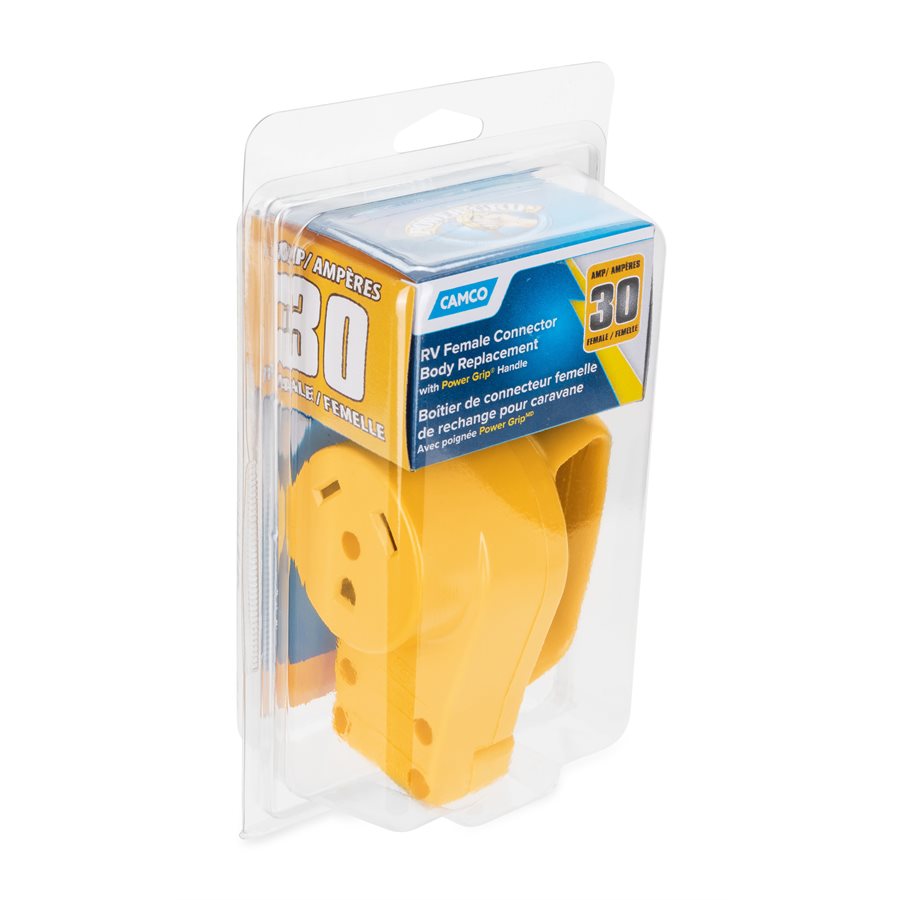 Camco 30 Amp Power Grip Female Receptacle