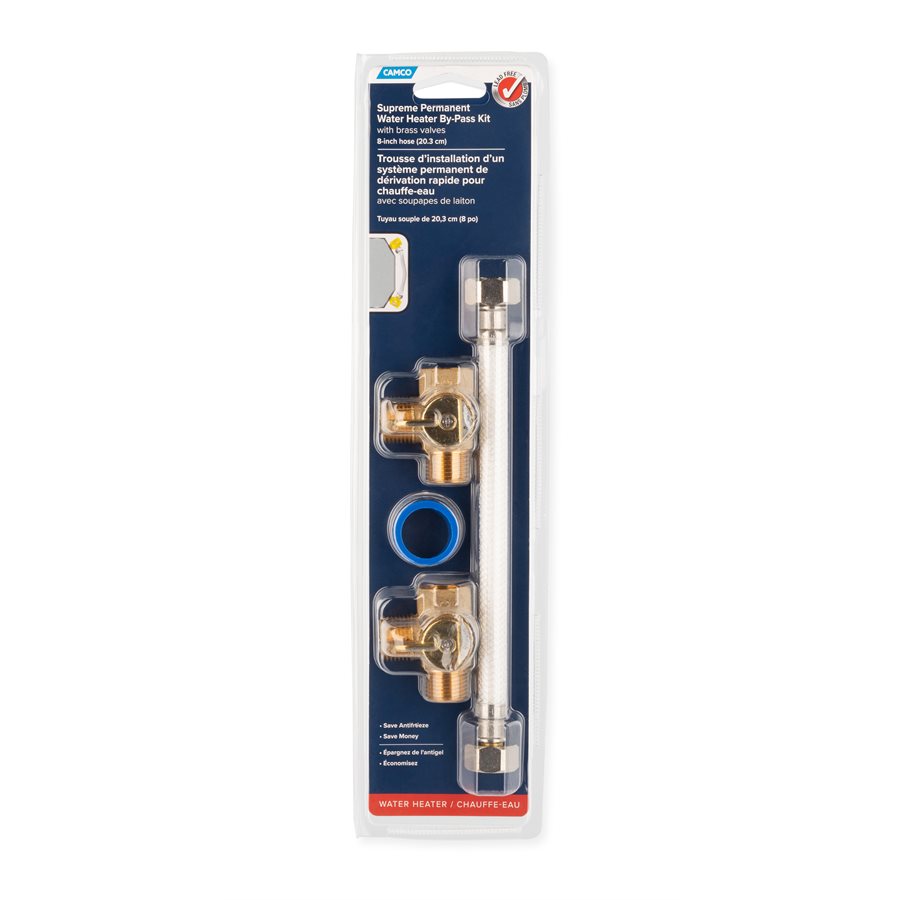 CAMCO 8' PERM W/H BY-PASS KIT