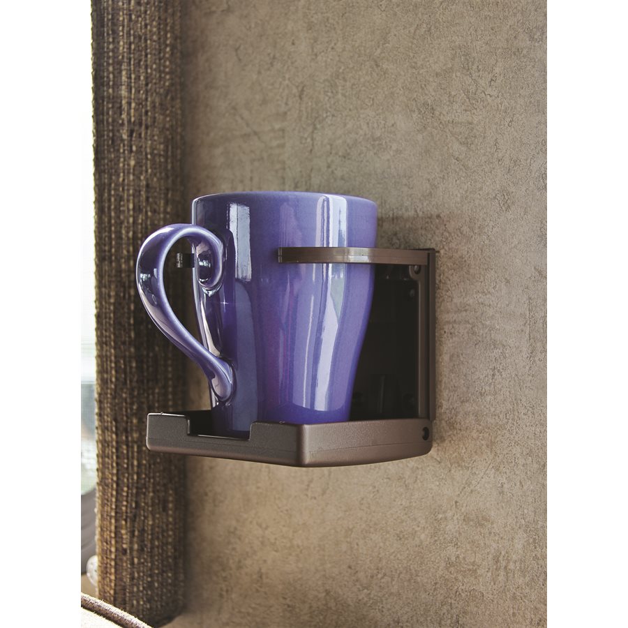 CAMCO ADJUST DRINK HOLDER BROWN