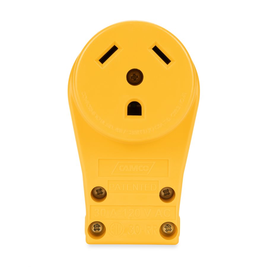 Camco 30 Amp Power Grip Female Receptacle