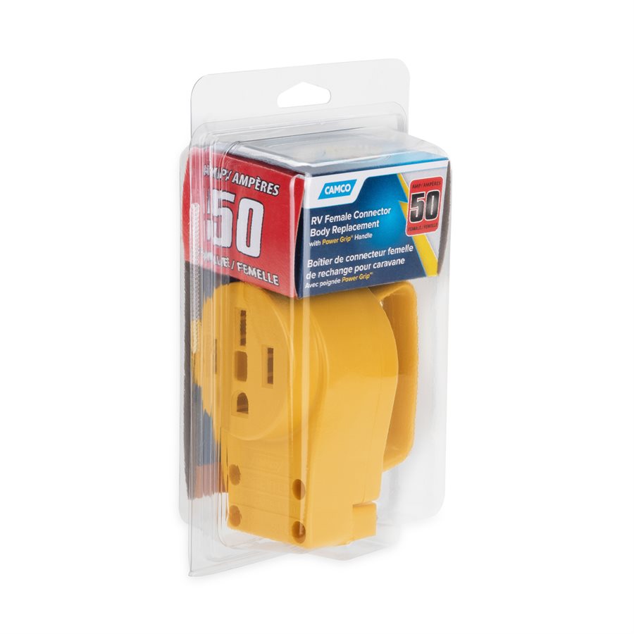 Camco 50 Amp power grip female recept