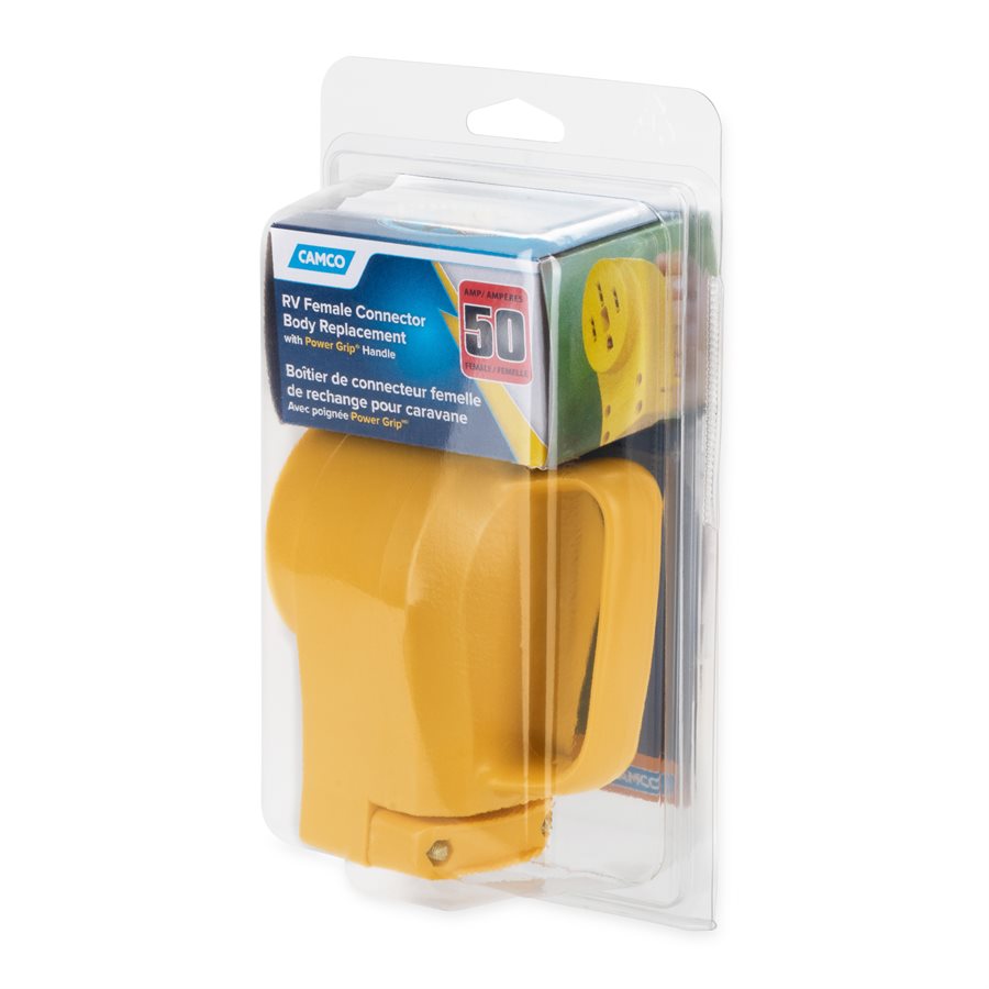 Camco 50 Amp power grip female recept