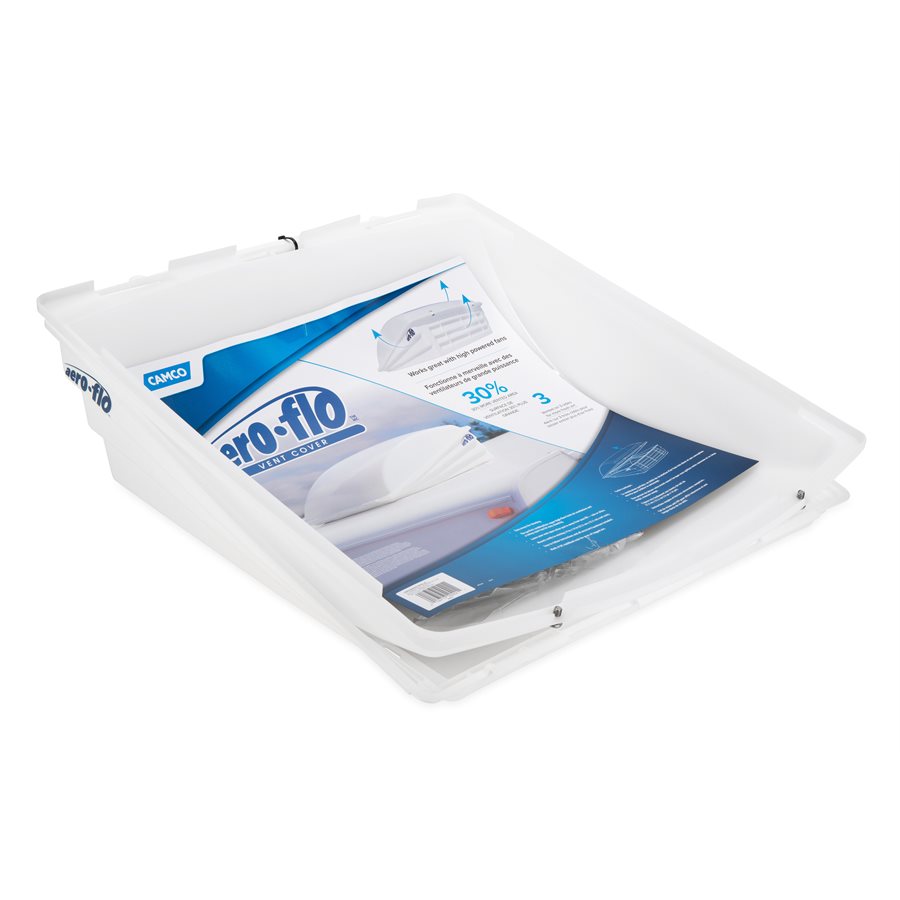 CAMCO AERO-FLO VENT COVER WHITE