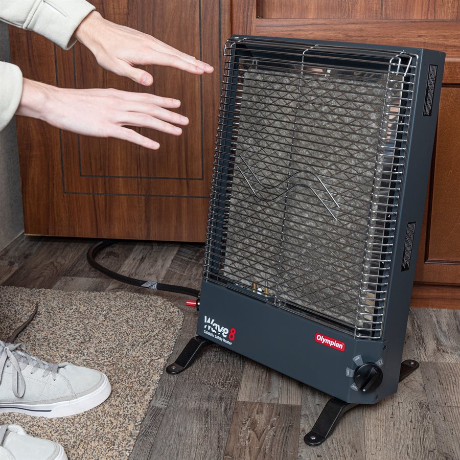 CAMCO LEG STANDS WAVE HEATER, SET OF 2