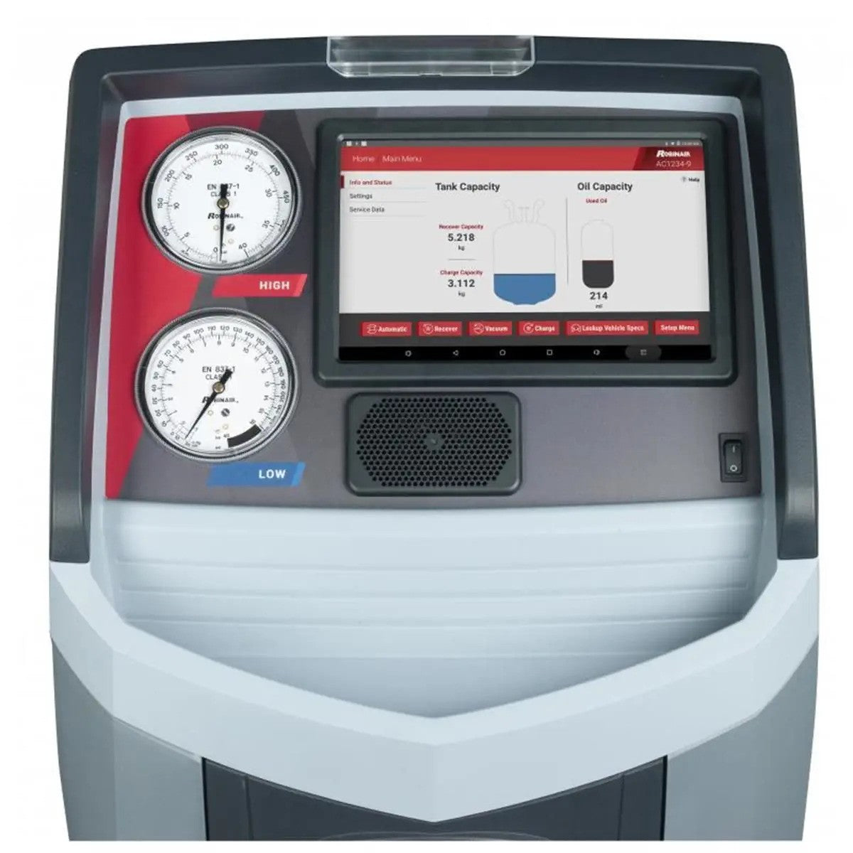 Robinair ROBAC1234-9 Connected R-1234YF ACS Machine, AC Machine, AC RRR Machine