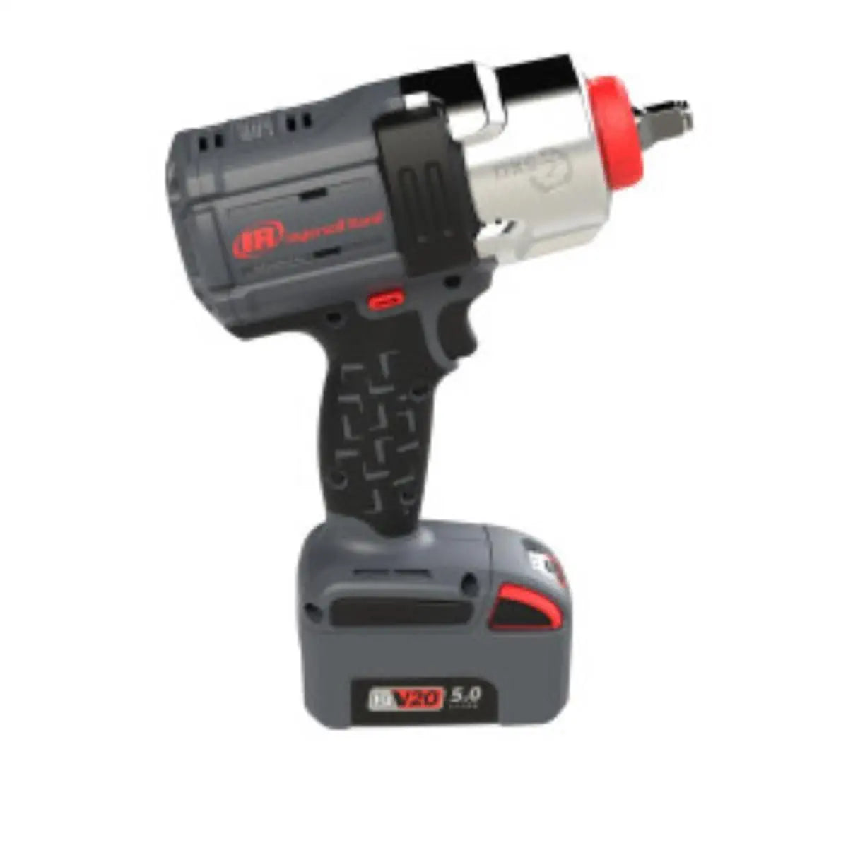 Ingersoll Rand DXS2 1/2 Inch 20V Cordless Impact Wrench 2 Battery Kit, 1500 ft-lb, Friction Ring Retainer, Pistol