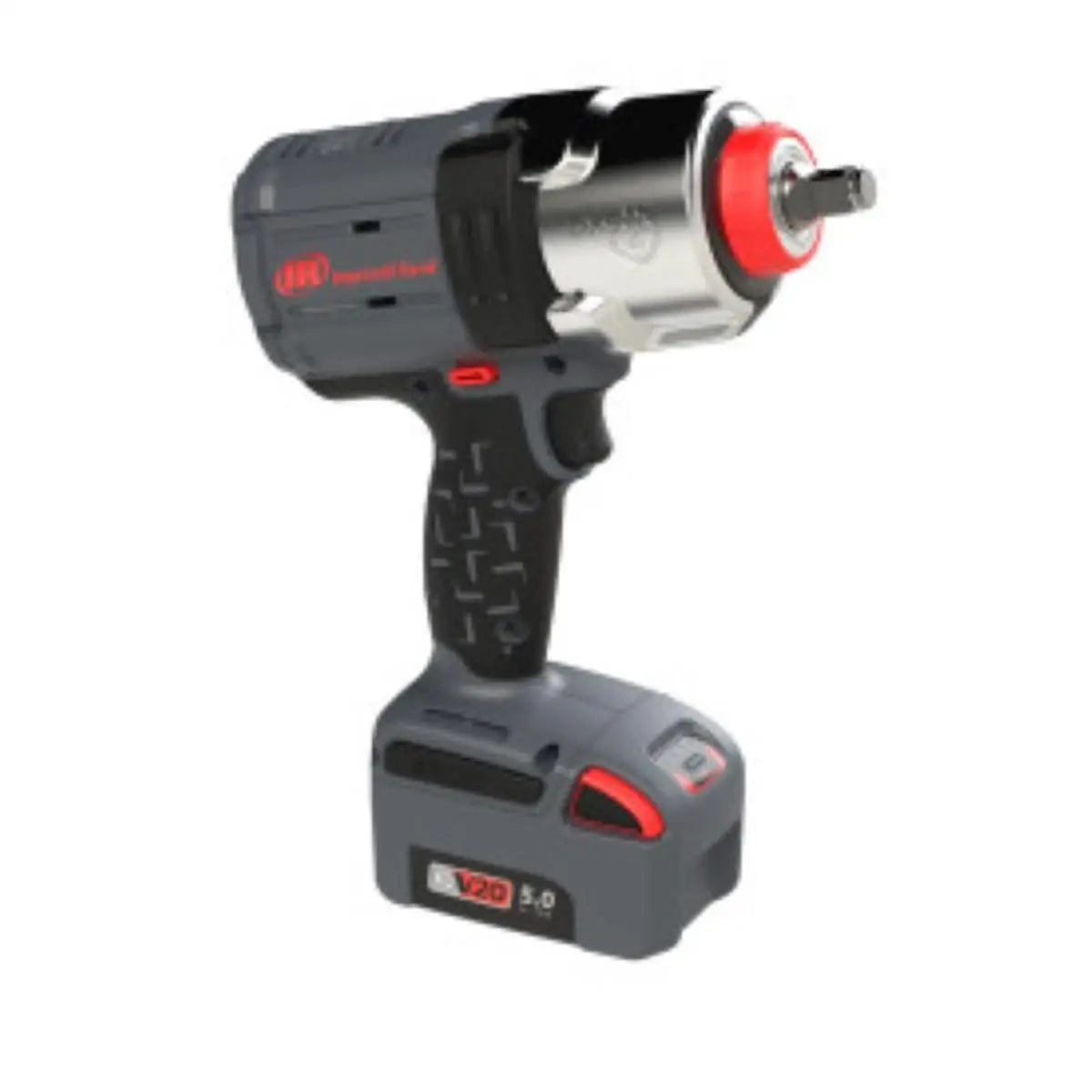 Ingersoll Rand DXS2 1/2 Inch 20V Cordless Impact Wrench 2 Battery Kit, 1500 ft-lb, Friction Ring Retainer, Pistol