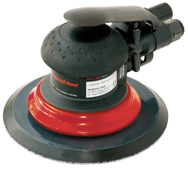 Ingersoll Rand 4152-HL Composite 6-Inch Orbital Palm Pneumatic Sander with Hook and Loop Pad
