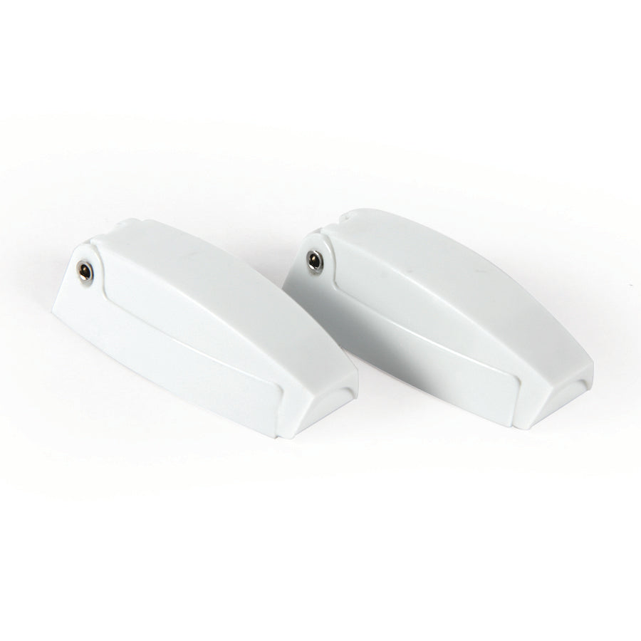 CAMCO BAG DOOR CATCH WHTE 2/CD