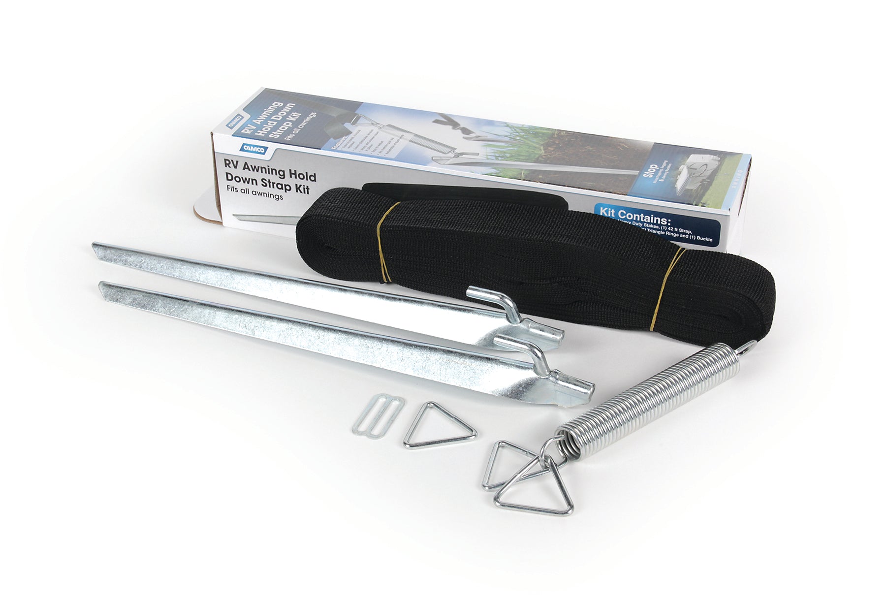 CAMCO AWNING HOLD DOWN STRAP KIT