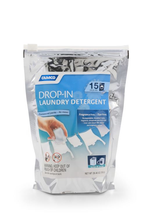 Camco Laundry Detergent Drop-Ins  15/Bag