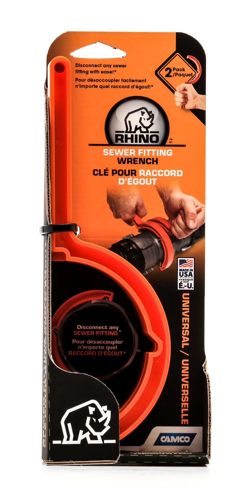 CAMCO WRENCH SET SWIVEL FIT 2PK