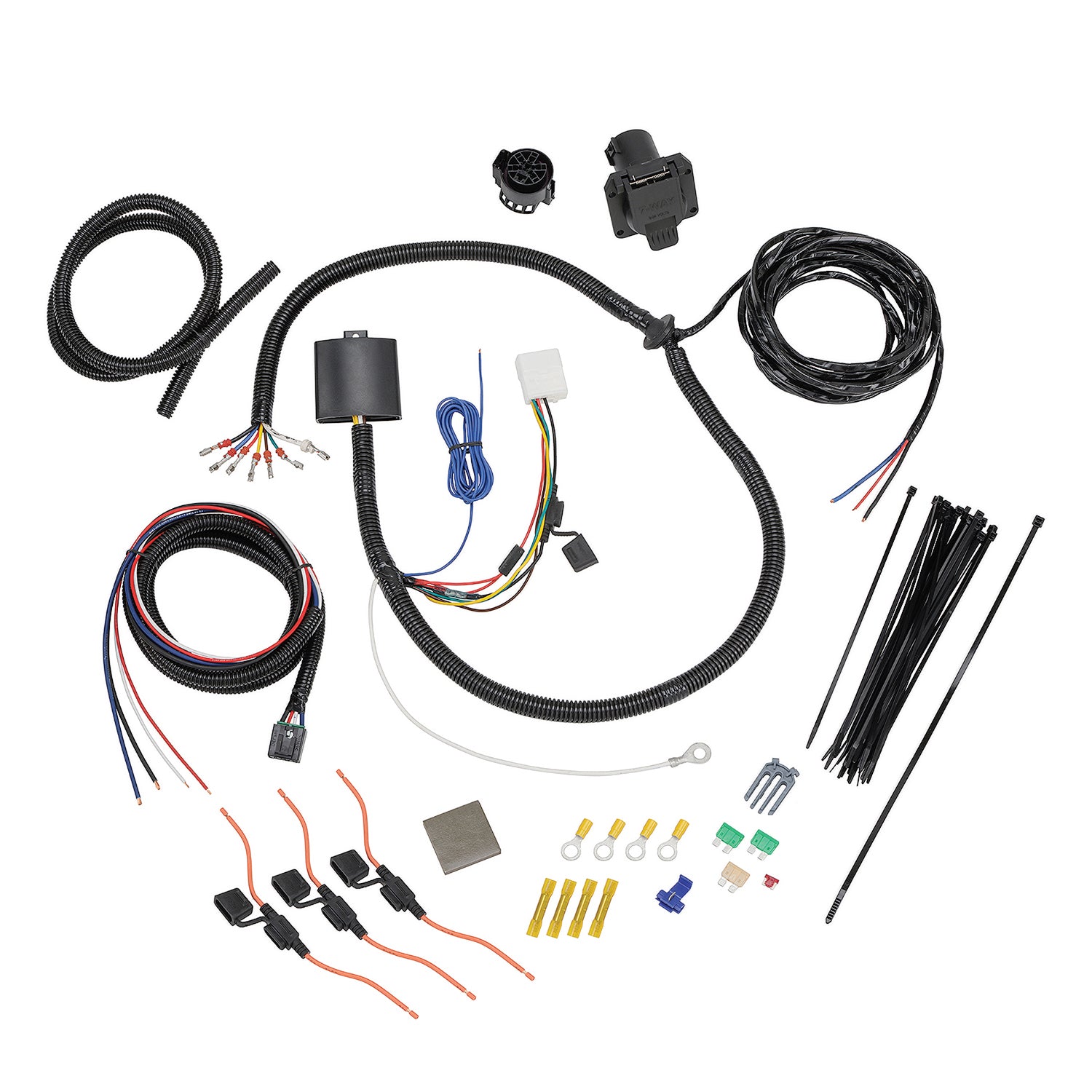TOW HARNESS  7 WAY COMPLETE KIT