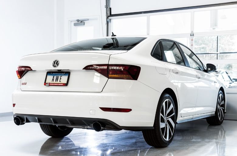 AWE Tuning Track Edition Exhaust Nonresonated For Volkswagen Jetta
