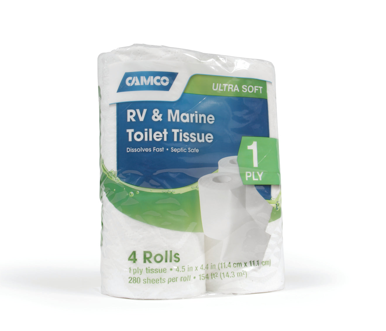 Camco Tissue 4Pk 1Ply 280Sheets