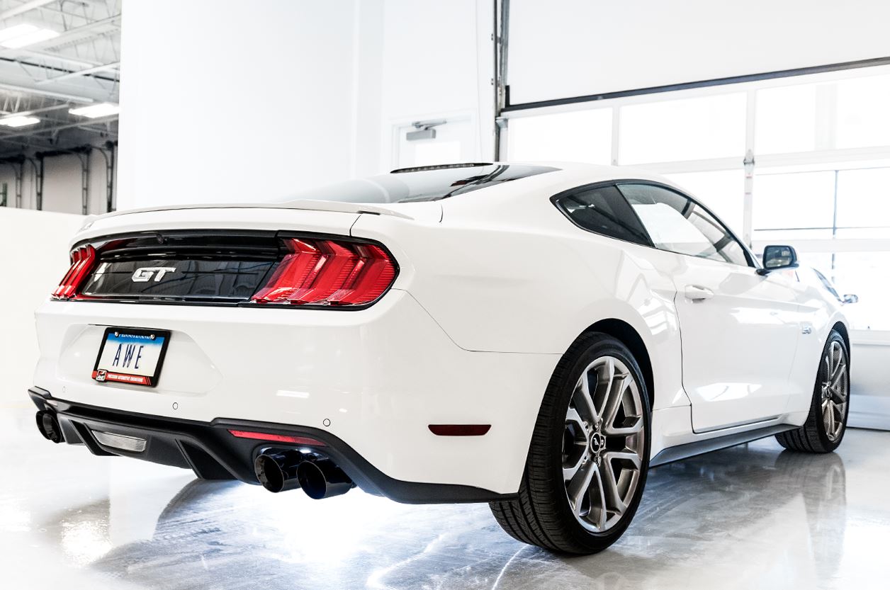 AWE Tuning Track Edition Catback Exhaust The For Ford Mustang