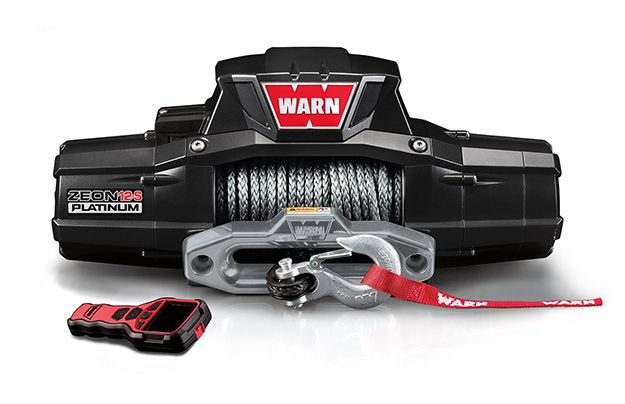 Warn ZEON ® 12-S Platinum; Vehicle Mounted; Vehicle Recovery Winch; 12 Volt Electric