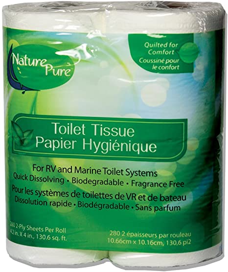 TOILET TISSUE NATUREPURE PACK/4